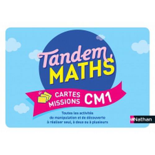 Tandem Maths Cm1 Cartes Missions