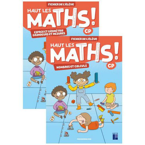 Haut Les Maths Cp Fichier De L'élève-2 Volumes-édit.2021