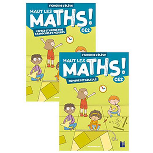 Haut Les Maths Ce2 Fichier De L'élève-2 Volumes-édit.2021