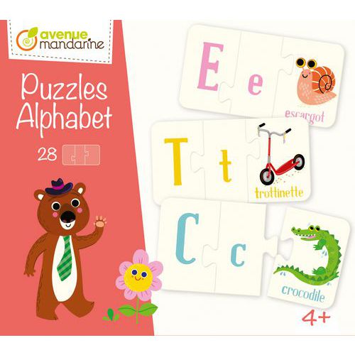 Puzzle J'apprends Mon Alphabet
