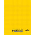 Cahier polypro 90g 96p seyes 17x22 - jaune