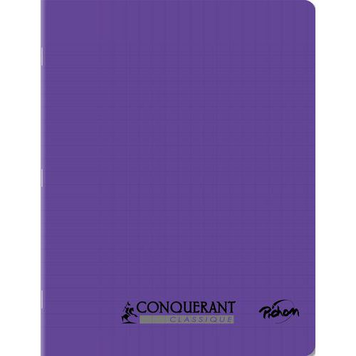 Cahier Polypro 90g 96p Seyes 17x22 - Violet