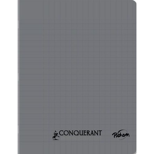 Cahier Polypro 90g 96p Seyes 17x22 - Gris