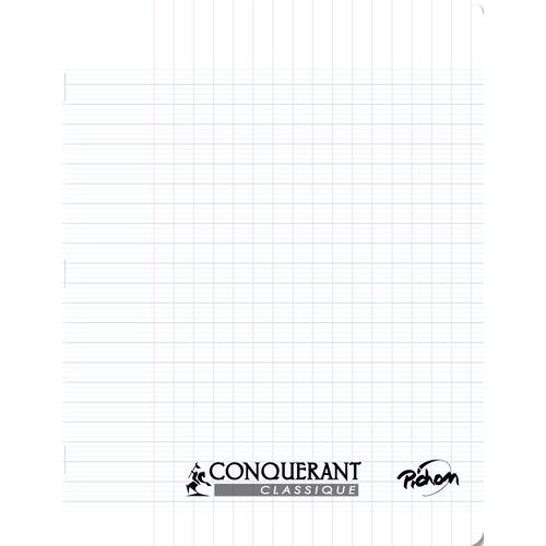 Cahier polypro 90g 96p seyes 17x22 - incolore