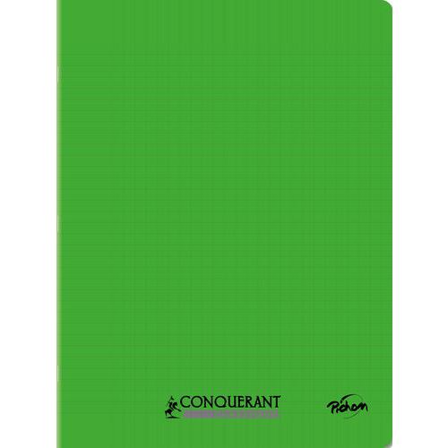 Cahier Polypro 90g 96p Seyes 24x32 - Vert