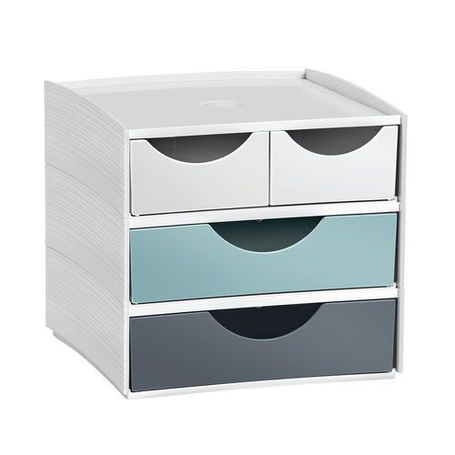 Mini module de rangement 3-211 MyCube Riviera coloré - CEP