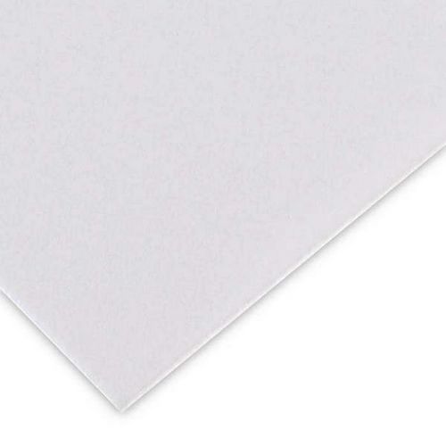 Paquet de 10 feuilles bristol 50 x 65, 224g blanc uni