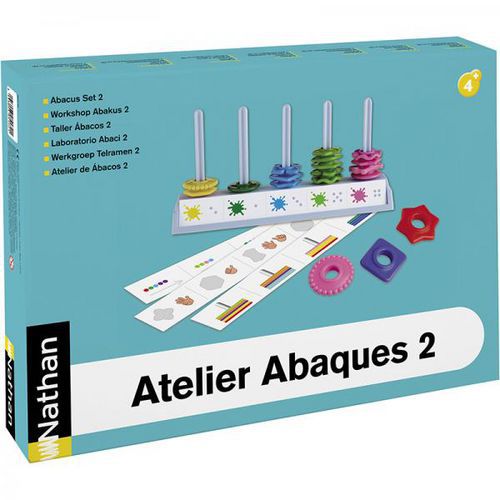 Atelier abaques 2 pour 2 enfants - Nathan