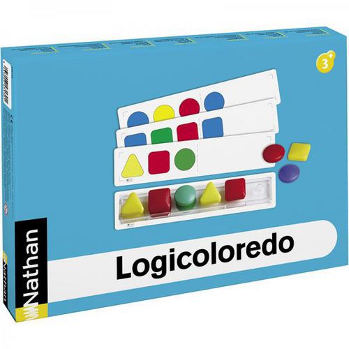 Lot de 69 Logicoloredo pour 2 enfants - Nathan