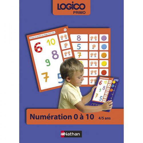 Lot de 18 Logico Primo numération 0 à 10 - Nathan