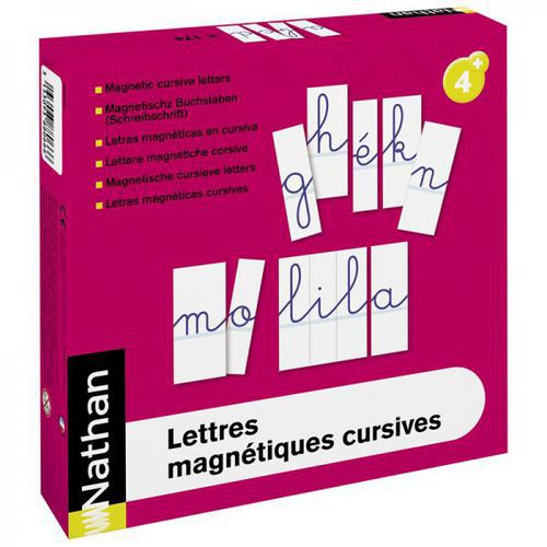 Lettres Magnétiques Cursives - Nathan