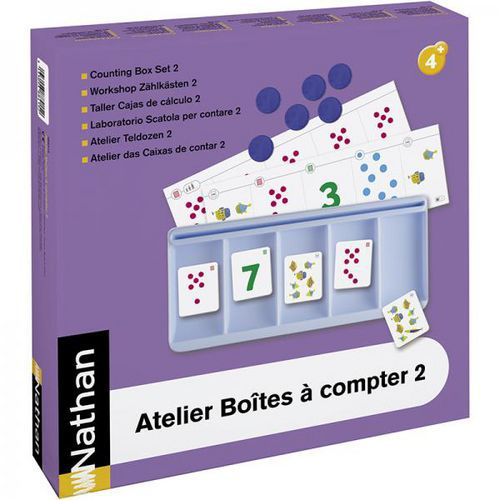 Atelier Boîtes À Compter 2 Pour 2 Enfants - Nathan