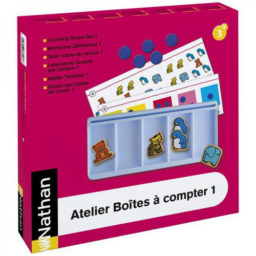 Atelier Boîtes À Compter 1 Pour 2 Enfants - Nathan