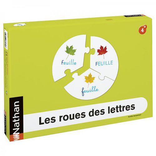 Les roues des lettres - Nathan