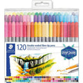 Poch 120 feutres double pointe assortis design journey - Staedtler