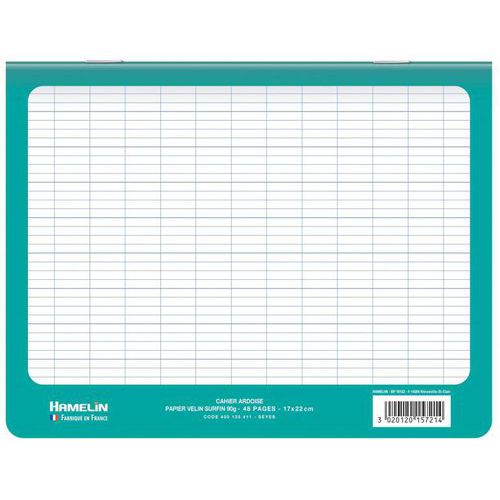 Cahier Ardoise Conquérant 48p 24x32 Gc Seyès Couv Effaçable