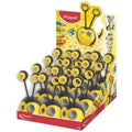 Taille-crayon universel 2 trous 2 adaptateurs croc croc - Maped