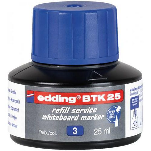 Flacon Recharge Encre Pour Edding 28 - Bleu