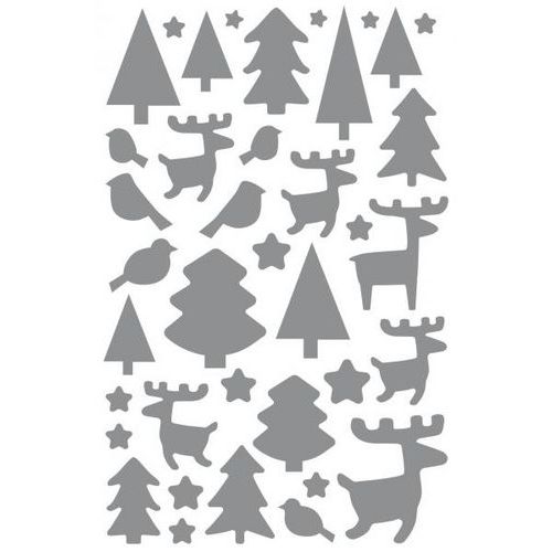 Pochette 640 gommettes thème noël 4 motifs - Maildor