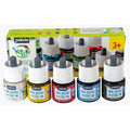 Set 5 Flacons 45ml Encre À Dessiner Végétale Pébéo - Primaires