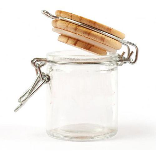 Mini Bocal Rond Verre À Décorer Ø45mm H60mm