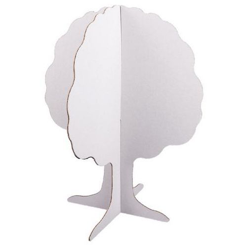 Pommier carton blanc hauteur 24 cm - Cleopatre
