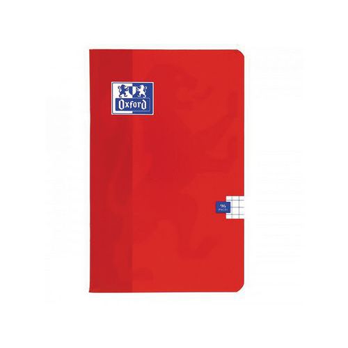 Carnet 96 pages 11x17cm 5x5 coloris assortis color life - Oxford