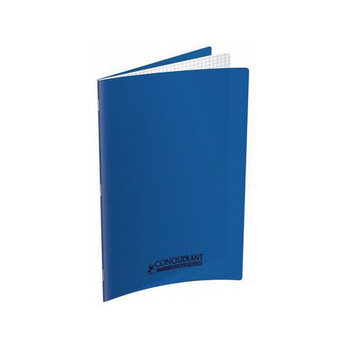 Cahier 96 pages agrafées A4 petits carreaux 5mm - Conquerant