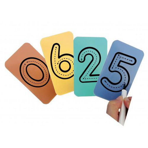 Chiffres À Tracer 30 Cartes