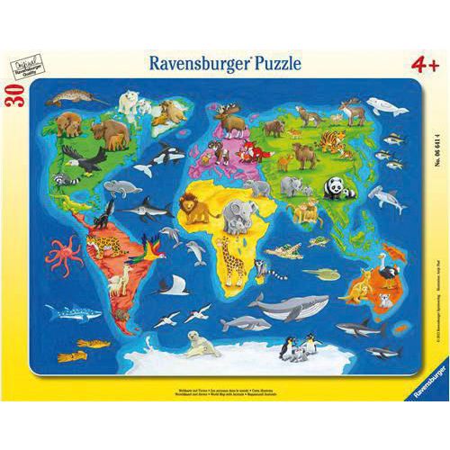 Puzzle Les Animaux Du Monde