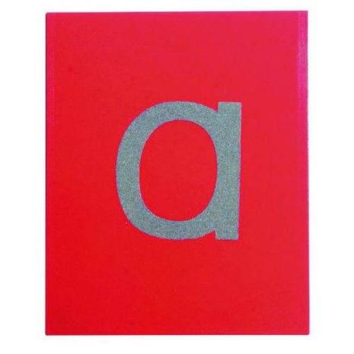 Lettres Rugueuses Minuscules Cartes 16x13cm