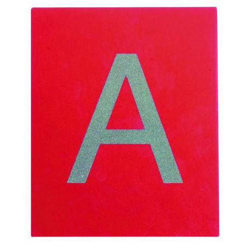Lettres rugueuses majuscules