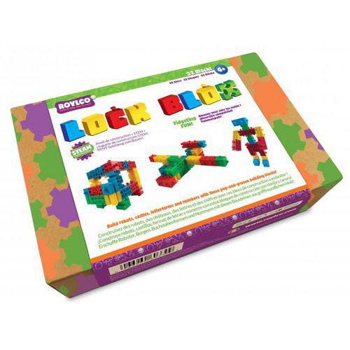 Lock Blox 16 Carrés + 6 Rectangles