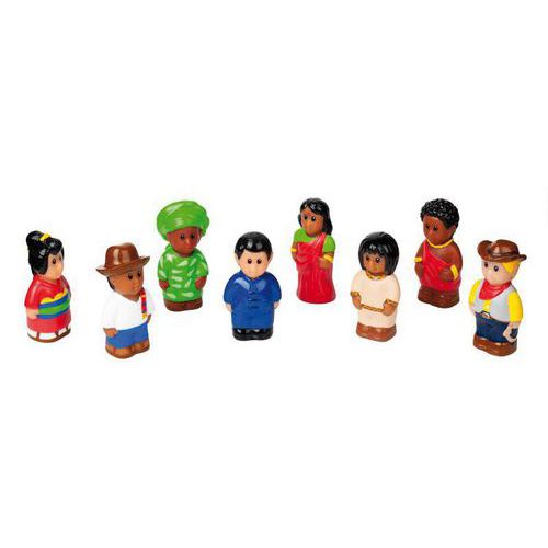 Marionnettes de doigts les amis du monde