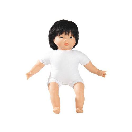 Bébé Asiatique Garçon 40 Cm Avec Cheveux