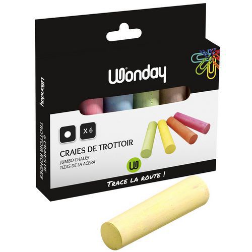 Etui 6 Craies De Trottoir Géantes