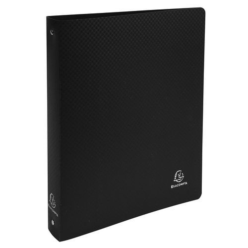 Classeur polypropylène A4 - noir