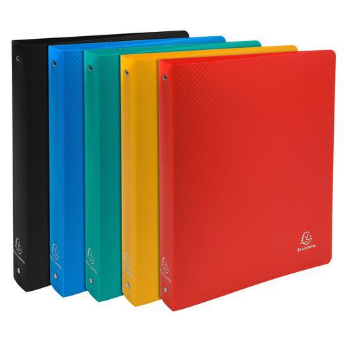 Classeur A4 Polypropylène Épais 4 Anneaux