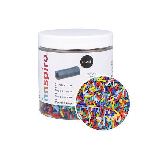 Bocal De 250 Grammes De Tubes En Verre