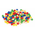 Sachet 215 perles bois rondes multicolores 6 mm - Innspiro