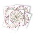 Set 36 Feuilles 28x28cm Pour Création Mandala