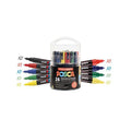 Seau 26 markers peinture couleurs classiques + masques - Posca