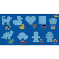Assortiment De 9 Plaques Transparentes Hama Maxi