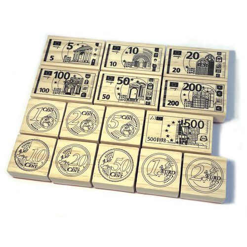 Set 15 Tampons Monnaie