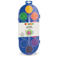 Bloc 10 Godets Gouache Pastille Dia 44mm + Pinceau Primo