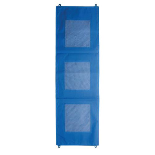 Rangement Mural 3 Poches En Filet 40x120cm