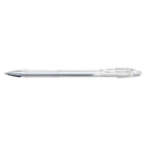 Stylo roller gel FX-3 gel métallic argent