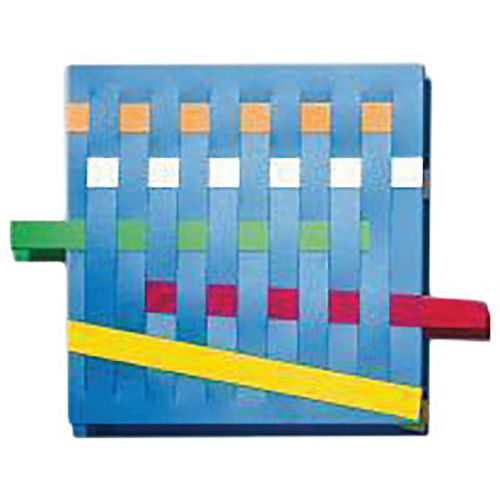 Lot 4 planches à tisser avec 16 bandes plastique