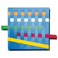 Lot 4 Planches À Tisser Avec 16 Bandes Plast