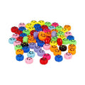 Bocal 450 perles émojis plates dia 9.5mm trou 2mm - Innspiro